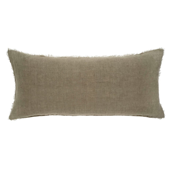 Pillow Lina Linen Sand 14x31