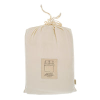 Queen Linen Reverie Duvet Set Ivory