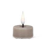 Luxlite S/6 Grey LED Tealights-1.5"H