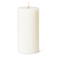 Sand LED Pillar Candle 4x8"