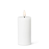 Luxlite White LED Pillar Candle-2x4"H