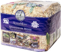 Sphagnum Moss Natural White 2.2 lb Bale