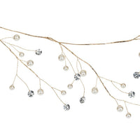 Pearl & Crystal Gem Garland-47"L