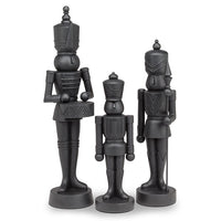 Sm Standing Soldier-Blk-13"H