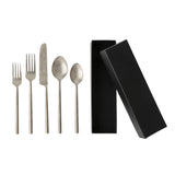 Tides Flatware Tumbled Stainless 5pc