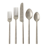 Tides Flatware Tumbled Stainless 5pc