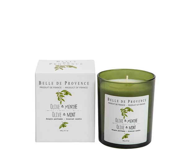 Candle Olive & Mint 190g