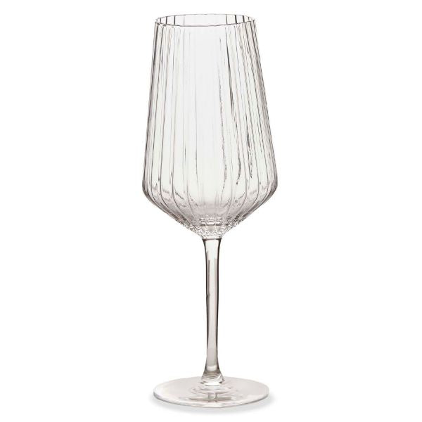 Gramercy Fluted Wine Glass Clear
