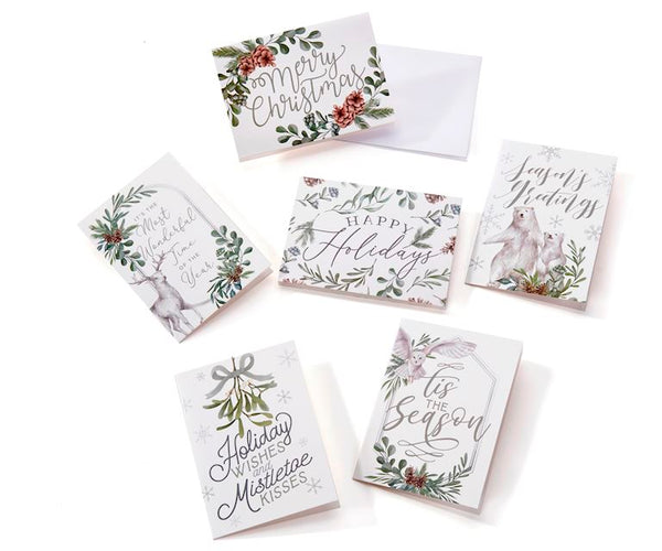 Paper Christmas Greeting Card