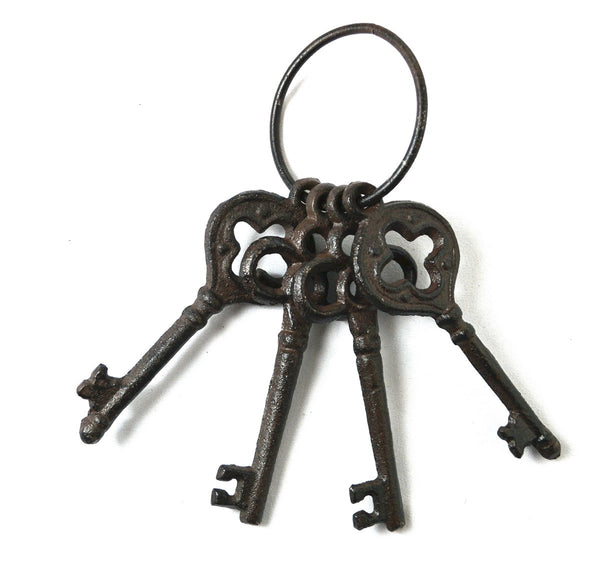 Set Of 4 Keys Brown