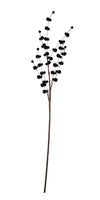 Black Catkins Floral Spray 95Cm