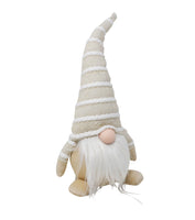 Gnome W/ Striped Hat 36Cm Large