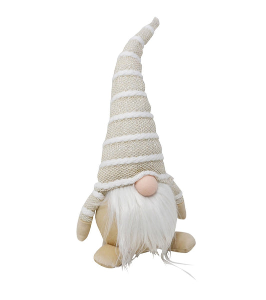 Gnome W/ Striped Hat 36Cm Large