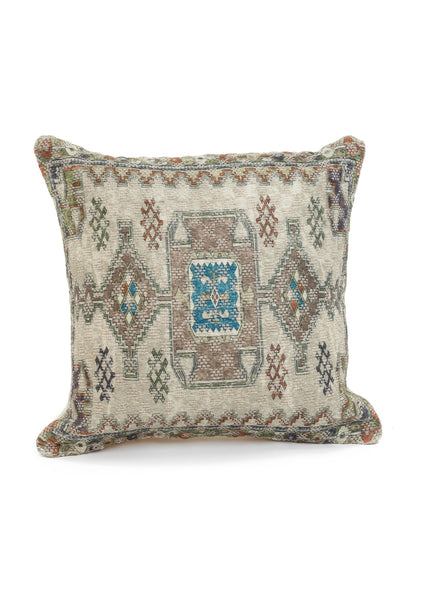 Woven Print Pillow 17x17