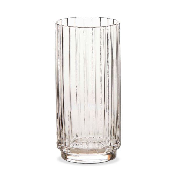 Gramercy Fluted Tumbler Glass Clear
