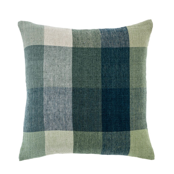 20x20 Piedmont Linen Pillow Blue/Green