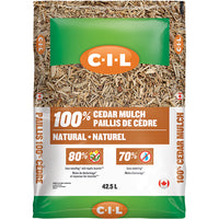 CIL 100% Natural Cedar Mulch 42.5L