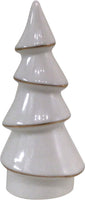 White Ceramic Tabletop Tree 4.2"