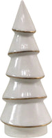 White Ceramic Tabletop Tree 6.4"