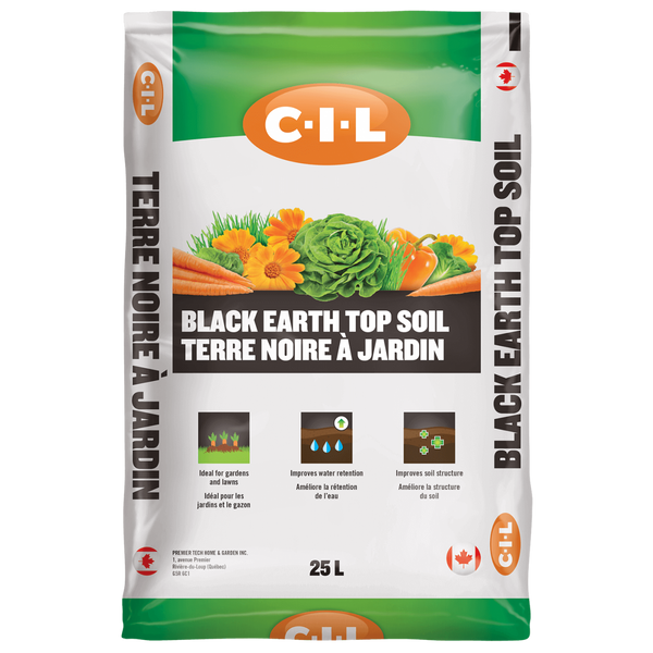 C-I-L Black Earth Top Soil 25L