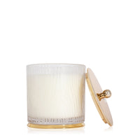 Frasier Fir Frosted Wood Grain Candle Lg