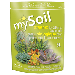 mySoil Organic Succulent & Cactus Mix 5L