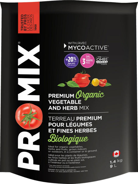 PRO MIX Organic Veg & Herb 9L