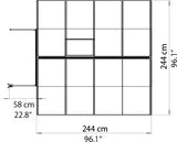 Bella™ 8’x8' Greenhouse