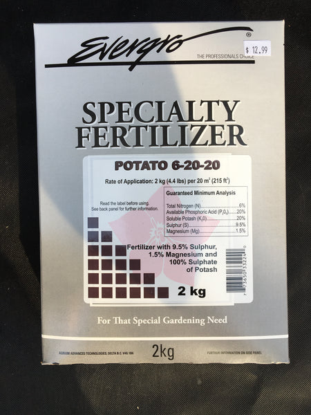 Potato Specialty Fertilizer 6-20-20 2kg